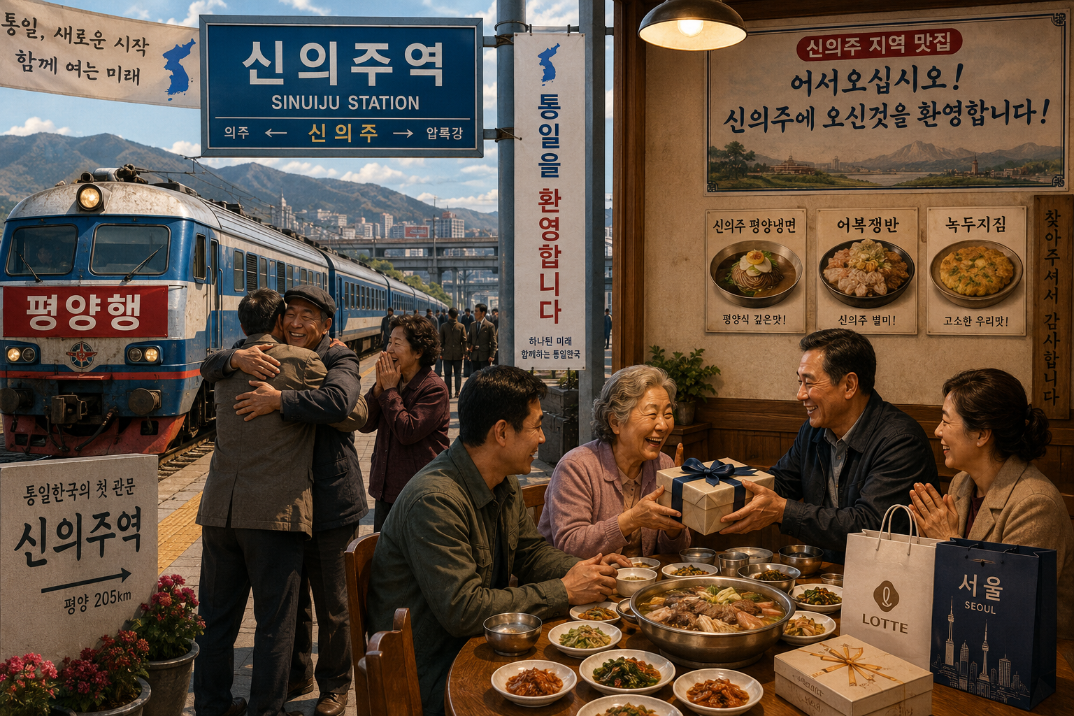 신의주에 가족